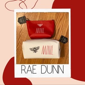 🐝Rae Dunn Bee Mine Makeup Bag Set